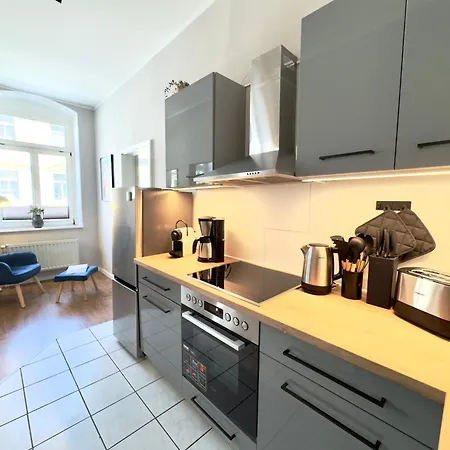 Amber&air - 2 Schlafbereiche, Altstadtnähe, Wlan&parkplatz Apartment Freiberg