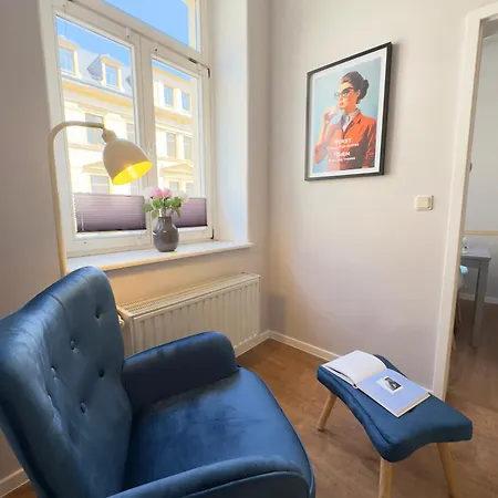 Amber&air - 2 Schlafbereiche, Altstadtnähe, Wlan&parkplatz Freiberg